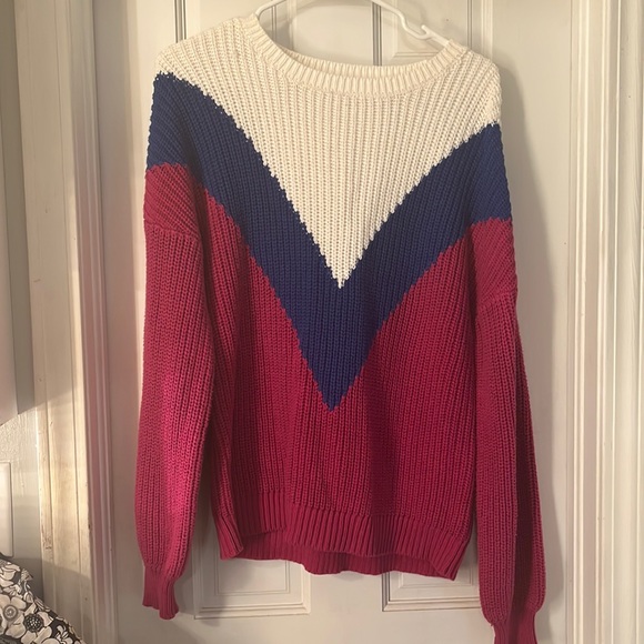 Time and Tru large knitted sweater - Picture 1 of 4